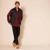 imageAmazon Essentials Mens LongSleeve Flannel Shirt Available in Big ampamp TallBlack Red Buffalo Plaid