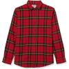 imageAmazon Essentials Mens LongSleeve Flannel Shirt Available in Big ampamp TallBlack Red Yellow Large Plaid