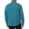 imageAmazon Essentials Mens LongSleeve Flannel Shirt Available in Big ampamp TallBlue Burgundy Green Plaid