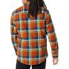 imageAmazon Essentials Mens LongSleeve Flannel Shirt Available in Big ampamp TallBlue Rust Orange Plaid