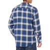 imageAmazon Essentials Mens LongSleeve Flannel Shirt Available in Big ampamp TallBlue White Large Plaid