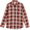 imageAmazon Essentials Mens LongSleeve Flannel Shirt Available in Big ampamp TallBurgundy Orange Plaid