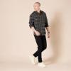 imageAmazon Essentials Mens LongSleeve Flannel Shirt Available in Big ampamp TallCharcoal Buffalo Plaid