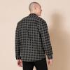 imageAmazon Essentials Mens LongSleeve Flannel Shirt Available in Big ampamp TallCharcoal Buffalo Plaid