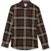 imageAmazon Essentials Mens LongSleeve Flannel Shirt Available in Big ampamp TallDark Brown Plaid