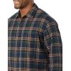 imageAmazon Essentials Mens LongSleeve Flannel Shirt Available in Big ampamp TallDark Navy Plaid