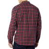 imageAmazon Essentials Mens LongSleeve Flannel Shirt Available in Big ampamp TallDark Red Plaid
