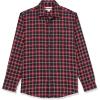 imageAmazon Essentials Mens LongSleeve Flannel Shirt Available in Big ampamp TallDark Red Plaid