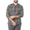 imageAmazon Essentials Mens LongSleeve Flannel Shirt Available in Big ampamp TallGrey Plaid