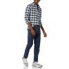 imageAmazon Essentials Mens LongSleeve Flannel Shirt Available in Big ampamp TallNavy Plaid