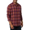 imageAmazon Essentials Mens LongSleeve Flannel Shirt Available in Big ampamp TallPlum Plaid