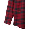 imageAmazon Essentials Mens LongSleeve Flannel Shirt Available in Big ampamp TallRed Plaid