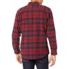 imageAmazon Essentials Mens LongSleeve Flannel Shirt Available in Big ampamp TallRed Plaid