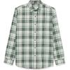 imageAmazon Essentials Mens LongSleeve Flannel Shirt Available in Big ampamp TallWhite Plaid
