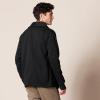 imageAmazon Essentials Mens LongSleeve Fleece ShawlCollar CardiganBlack