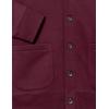 imageAmazon Essentials Mens LongSleeve Fleece ShawlCollar CardiganBurgundy