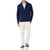 imageAmazon Essentials Mens LongSleeve Fleece ShawlCollar CardiganNavy
