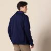 imageAmazon Essentials Mens LongSleeve Fleece ShawlCollar CardiganNavy