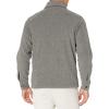 imageAmazon Essentials Mens LongSleeve Polar Fleece Shirt Jacket for WinterCharcoal Heather