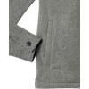 imageAmazon Essentials Mens LongSleeve Polar Fleece Shirt Jacket for WinterCharcoal Heather