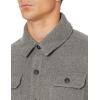 imageAmazon Essentials Mens LongSleeve Polar Fleece Shirt Jacket for WinterCharcoal Heather