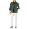 imageAmazon Essentials Mens LongSleeve Polar Fleece Shirt Jacket for WinterDark Green