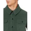 imageAmazon Essentials Mens LongSleeve Polar Fleece Shirt Jacket for WinterDark Green