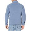 imageAmazon Essentials Mens LongSleeve Polar Fleece Shirt Jacket for WinterIndigo Blue Heather