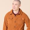 imageAmazon Essentials Mens LongSleeve Polar Fleece Shirt Jacket for WinterNutmeg
