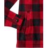 imageAmazon Essentials Mens LongSleeve Polar Fleece Shirt Jacket for WinterRed Buffalo Check