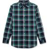 imageAmazon Essentials Mens LongSleeve SlimFit Stretch Poplin ShirtDark Green Navy Medium Plaid