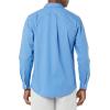 imageAmazon Essentials Mens LongSleeve SlimFit Stretch Poplin ShirtLight Blue