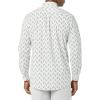 imageAmazon Essentials Mens LongSleeve SlimFit Stretch Poplin ShirtLight Blue Bird Print