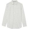 imageAmazon Essentials Mens LongSleeve SlimFit Stretch Poplin ShirtLight Blue Bird Print