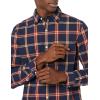 imageAmazon Essentials Mens LongSleeve SlimFit Stretch Poplin ShirtNavy Red Plaid