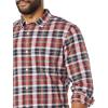 imageAmazon Essentials Mens LongSleeve SlimFit Stretch Poplin ShirtNavy Red White Plaid