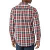 imageAmazon Essentials Mens LongSleeve SlimFit Stretch Poplin ShirtNavy Red White Plaid