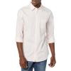 imageAmazon Essentials Mens LongSleeve SlimFit Stretch Poplin ShirtPink
