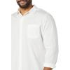 imageAmazon Essentials Mens LongSleeve SlimFit Stretch Poplin ShirtWhite