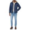 imageAmazon Essentials Mens LongSleeve WaterResistant SherpaLined Puffer JacketNavy