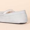 imageAmazon Essentials Mens Microsuede Moccasin SlippersGrey Microsuede