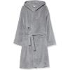 imageAmazon Essentials Mens MidLength Plush RobeGrey