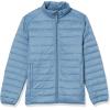 imageAmazon Essentials Mens Packable Lightweight WaterResistant Puffer Jacket Available in Big ampamp TallLight Blue