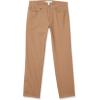 imageAmazon Essentials Mens Pants RelaxedFit 5Pockets Stretch TwillDark Khaki Brown
