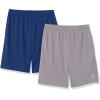 imageAmazon Essentials Mens Performance Tech LooseFit Shorts Available in Big ampamp Tall Pack of 2GreyNavy