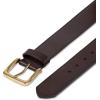 imageAmazon Essentials Mens Raw Edge Jeans BeltChestnut Brown