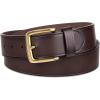 imageAmazon Essentials Mens Raw Edge Jeans BeltChestnut Brown