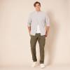 imageAmazon Essentials Mens RegularFit Long Sleeve Oxford ShirtGrey