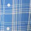 imageAmazon Essentials Mens RegularFit LongSleeve Casual Poplin ShirtAqua Blue Plaid