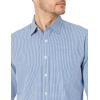 imageAmazon Essentials Mens RegularFit LongSleeve Casual Poplin ShirtBlue Gingham